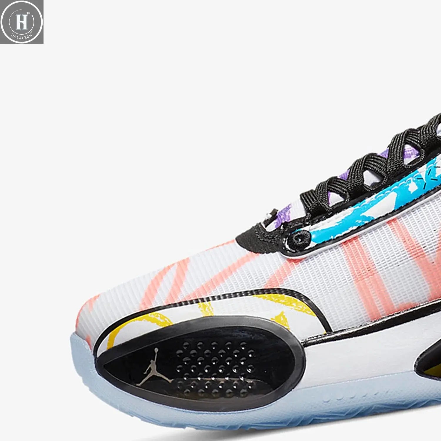 Nike genuine JORDAN GS women's large children's shock-absorbing sports basketball shoes DA4450-100 HALALZEN