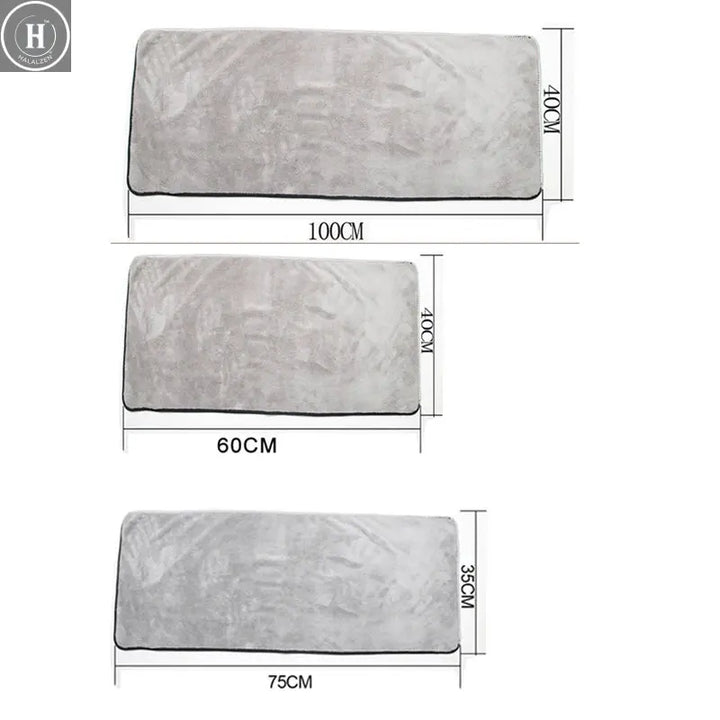 75x35 60x40cm Microfiber Car Wash Towel Fast Drying Auto Cleaning Extra Soft Cloth High Water Absorption For Car Wash Accessorie HALALZEN