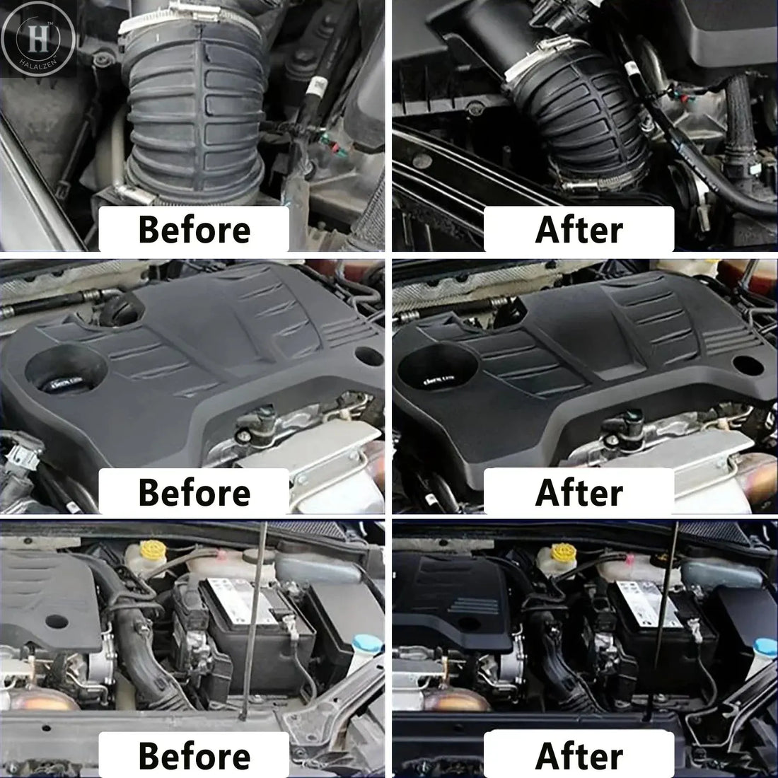 Car Engine Compartment Cleaner Remove Engine Dust Stains Automotive Machine Cleaning Car Interior Machinery Refurbishment HALALZEN