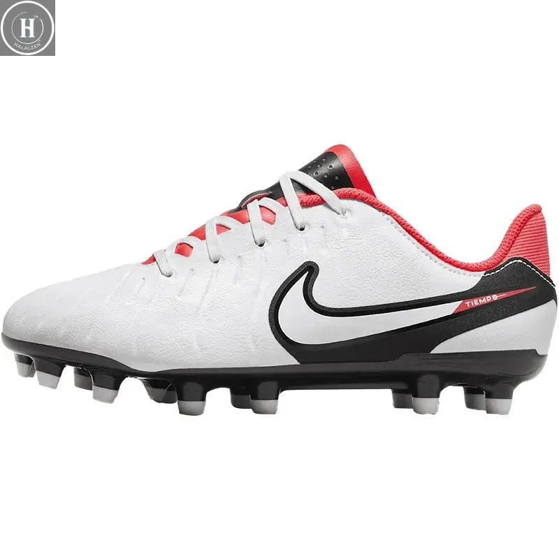 Nike Genuine New GS Women's Big Kid MG Soccer Training Shoes DV4348-100 HALALZEN