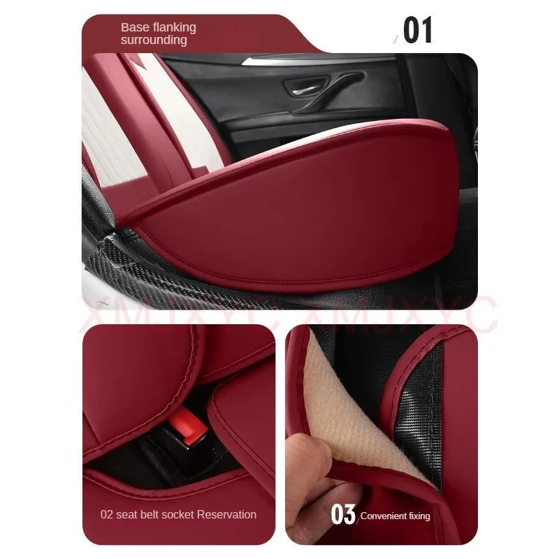 Pu Leather Universal Car Seat Cover for INFINITI FX35 ESQ EX25 JX35 M25 M35 QX50 QX56 Q50 QX60 QX70 Q60 G35 Interior Accessories