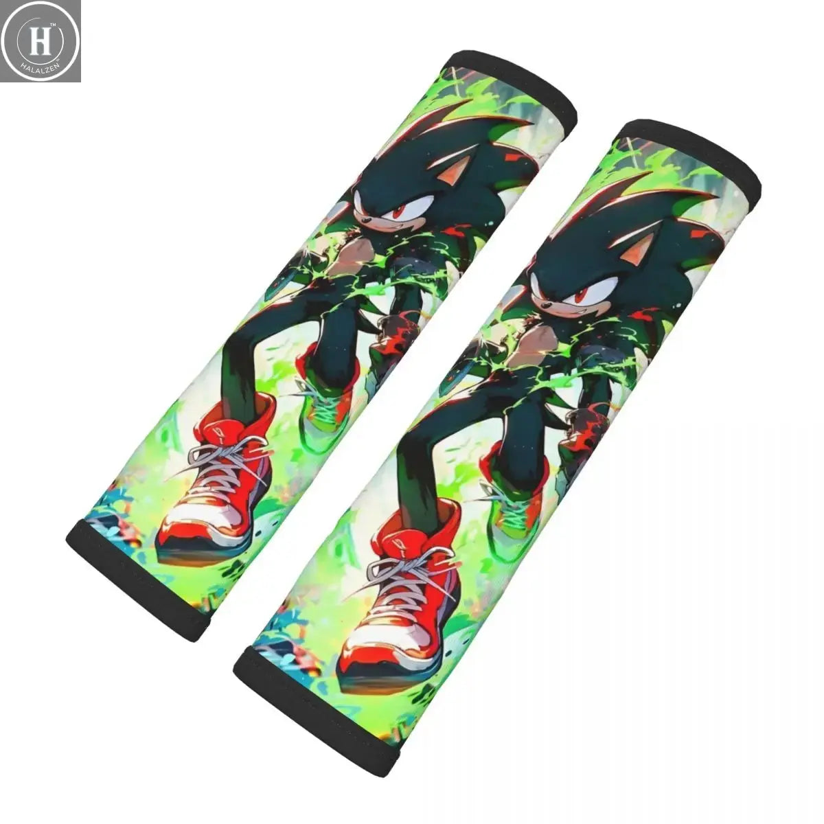 Shadow The Hedgehog Soft Auto Seat Belt Cover for a More Comfortable Driving 2 PCS Seatbelt Shoulder Pad For Cars HALALZEN