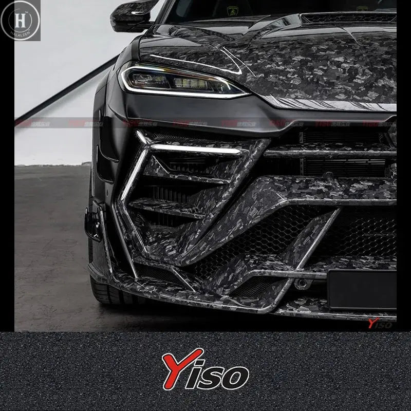 Suitable for urus modified MANSOR 3rd generation dry carbon fiber body kit front and rear bumpers side skirt URUShood HALALZEN