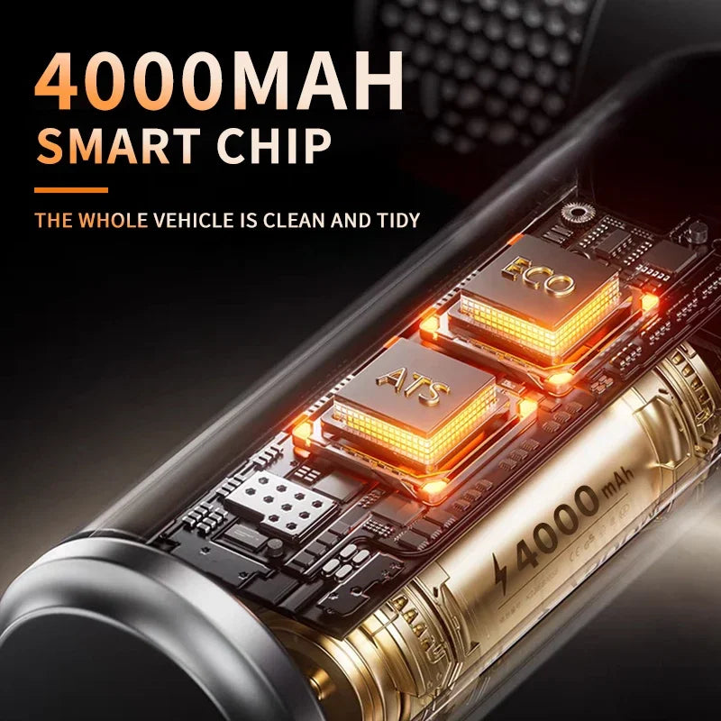 CENRR NEW 895000PA Car Vacuum Cleaner Cordless Powerful Wireless Car Cleaner Cleaning Machine HandHeld Portable Vacuum Cleaner