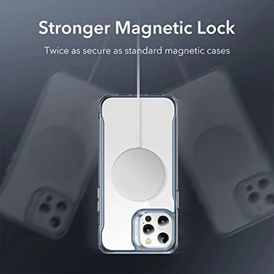 ESR for iPhone 12 Pro Max Case Compatible with MagSafe ScratchResistant Back Grippy Protective Frame Magnetic Phone Case for iP