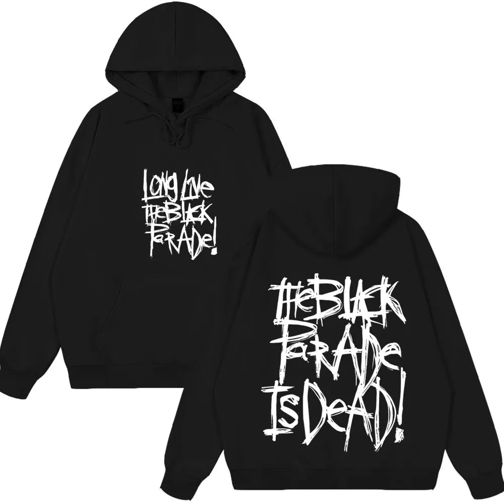 My Chemical Romance MCR Band Hoodies Women Couple Winter Hoodie Hip-hop Tracksuit Classic Hoody Spring Fashion Winter Loose Wear