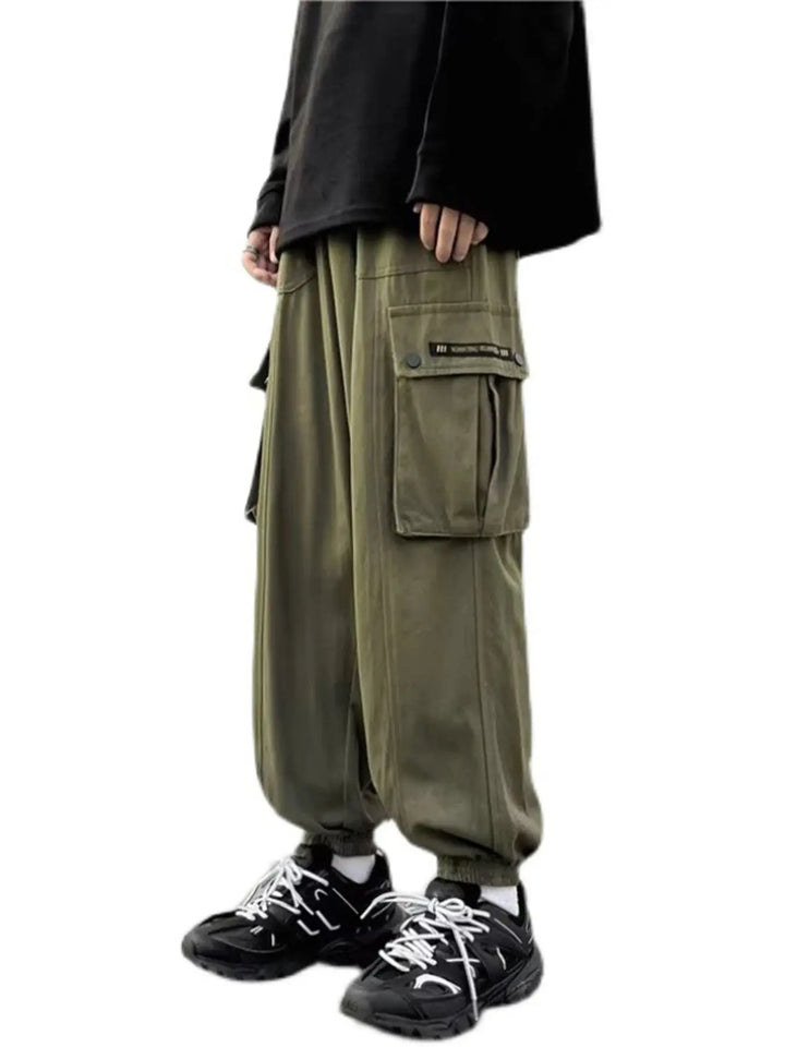 Cargo pants men's underpants underpants pant pants pants large ankle bottom pants work easy pants work fit pantsSummer andWinter Halalzen UK