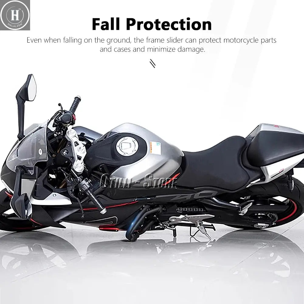 For CFMOTO 450 SR 450SR 450sr 2022 2023 New Motorcycle Accessories Left and Right Engine Tank Guard Crash Bar Bumpers Protection HALALZEN