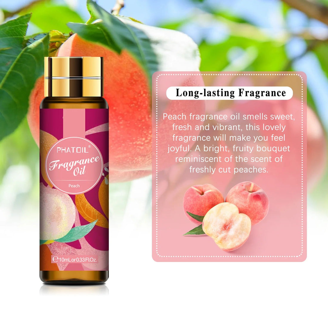 10ml with Dropper Coconut Vanilla Fragrance Oil for Making White Musk Orchid Coffee Magnolia Peach Lime  Bubble Gum Aroma Oil HALALZEN