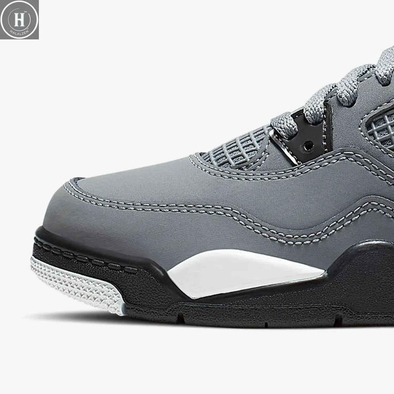 Nike genuine AIR JORDAN 4 RETRO (PS) replica children's sports shoes BQ7669-007 HALALZEN