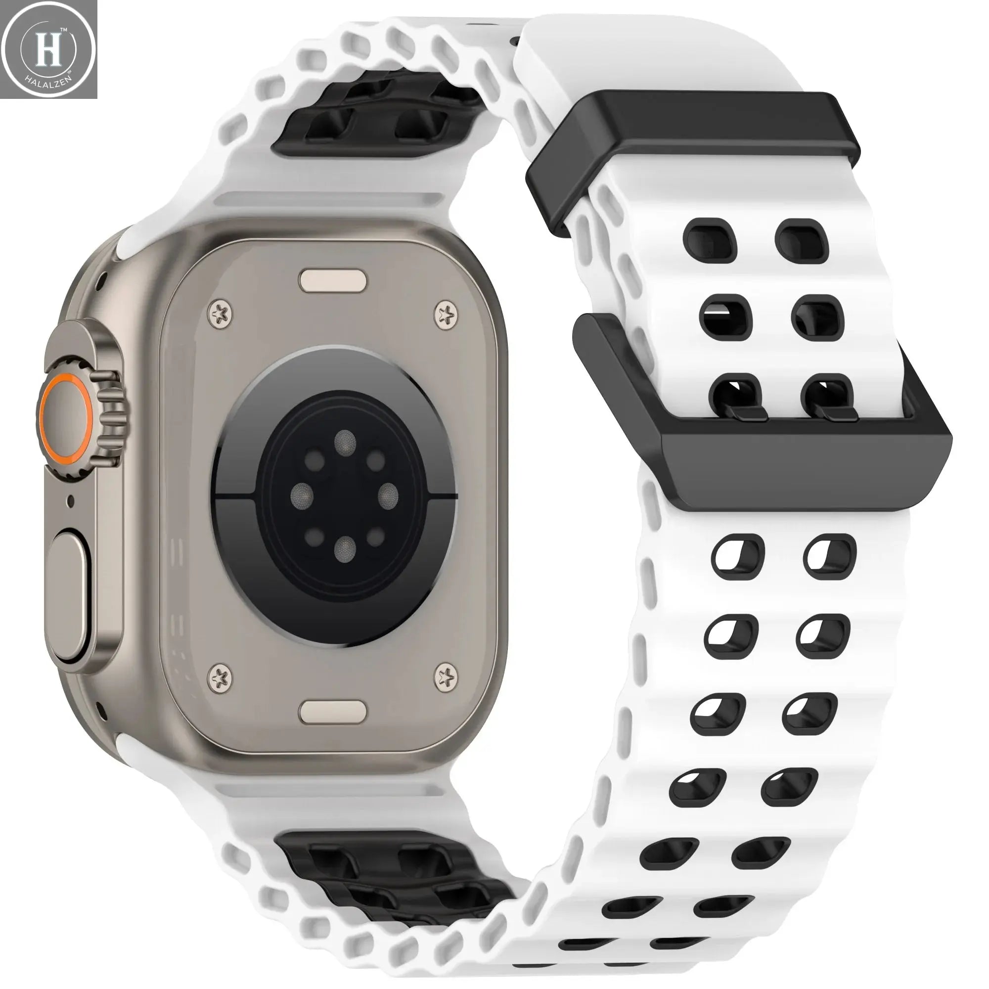 Ocean Strap For Apple Watch Band Ultra 3/2 49mm Series 11 10 46mm Sports Bracelet Wristband iWatch 9 8 7 6 5 SE 45mm 44mm Correa HALALZEN