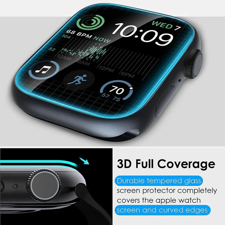 Full Curved Screen Protector For Apple Watch Ultra 3 49MM Not Glass Protective For Iwatch Series 10 11 9 8 7 6 5 SE 46MM 41 45MM