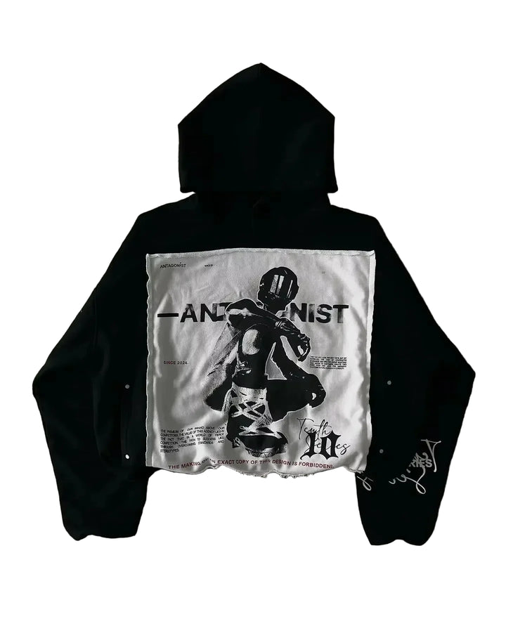 American Gothic Sexy Hollow Mesh Hoodie Y2K Clothes Womens Fashion Translucent Pullover Sweatshirt Casual Long Sleeves Jacket