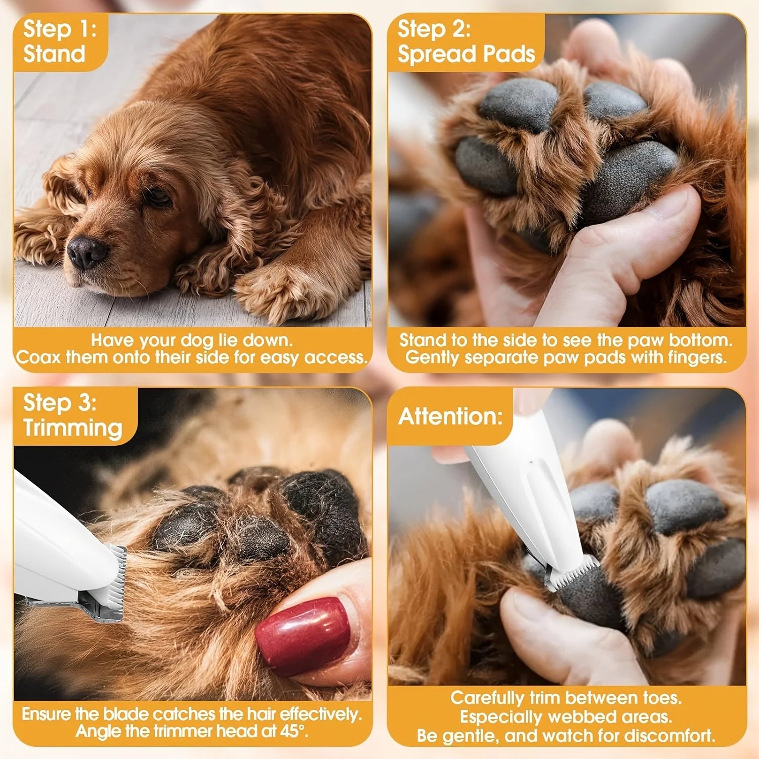 New Dog Paw Trimmer