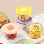 Mini Glass Bowl with Silicone Lid