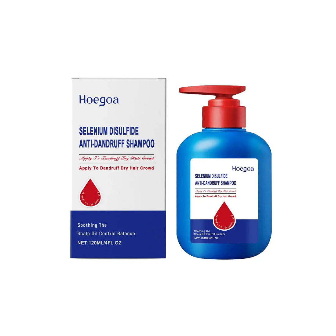 120ml Selenium Sulfide Shampoo Deep Cleansing Remove Dandruff Itchy Balance Oil Nourishing Restoration Hair Color Shampoo HALALZEN