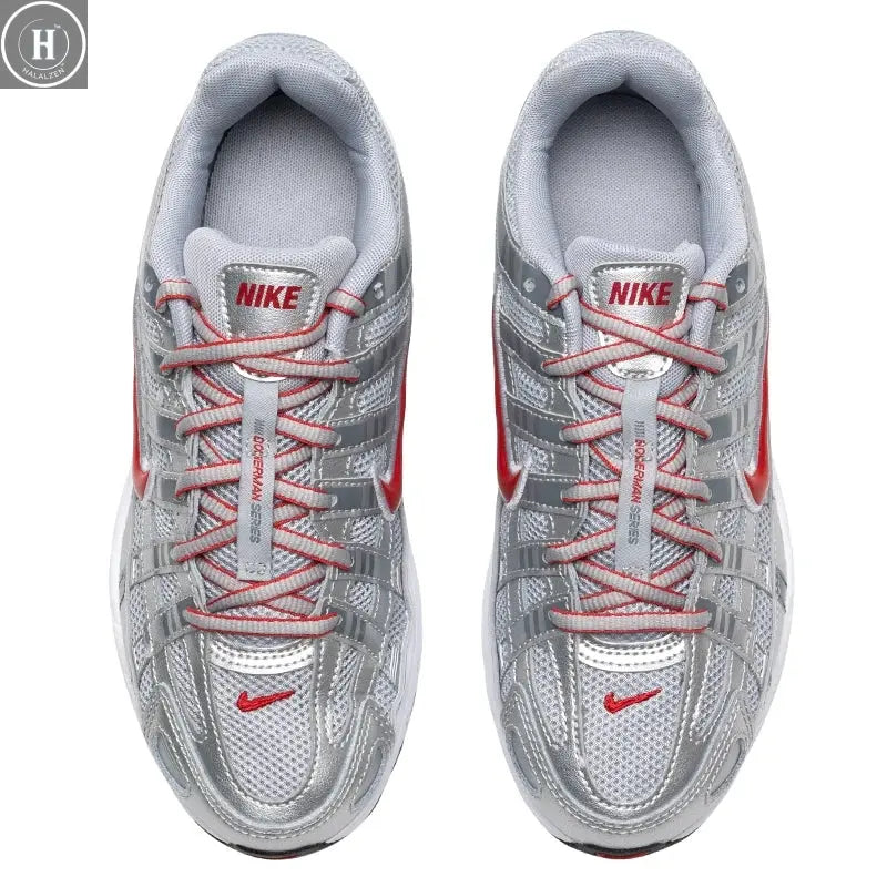 Nike Women's Shoes P-6000 Sports Shoes Retro Dad Shoes Fashionable Lightweight Casual Shoes for Older Children Hv5064-002 HALALZEN