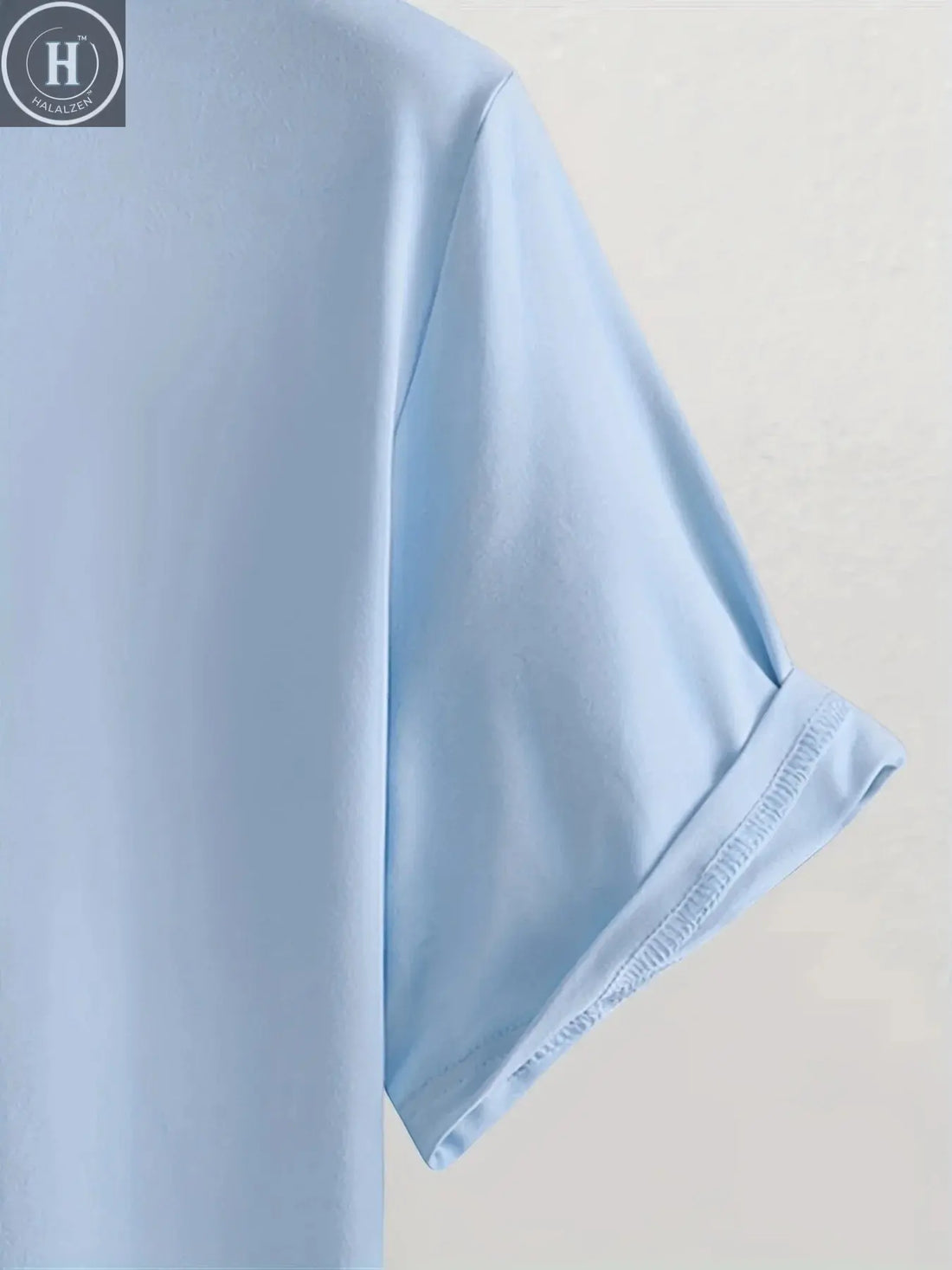 Men's Summer Casual Loose Size 100% Cotton Mountain Compass Pattern Print Round Neck Short Sleeve T-shirt Top HALALZEN