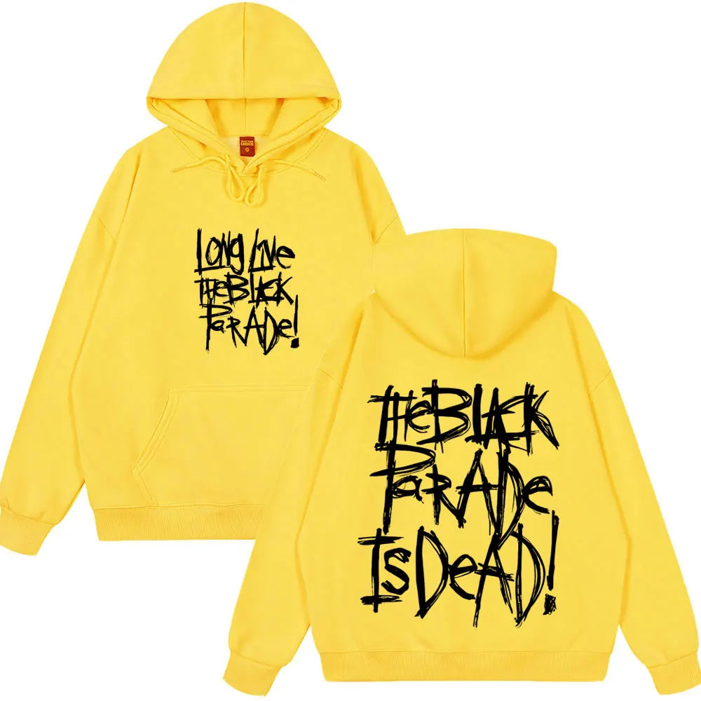 My Chemical Romance MCR Band Hoodies Women Couple Winter Hoodie Hip-hop Tracksuit Classic Hoody Spring Fashion Winter Loose Wear