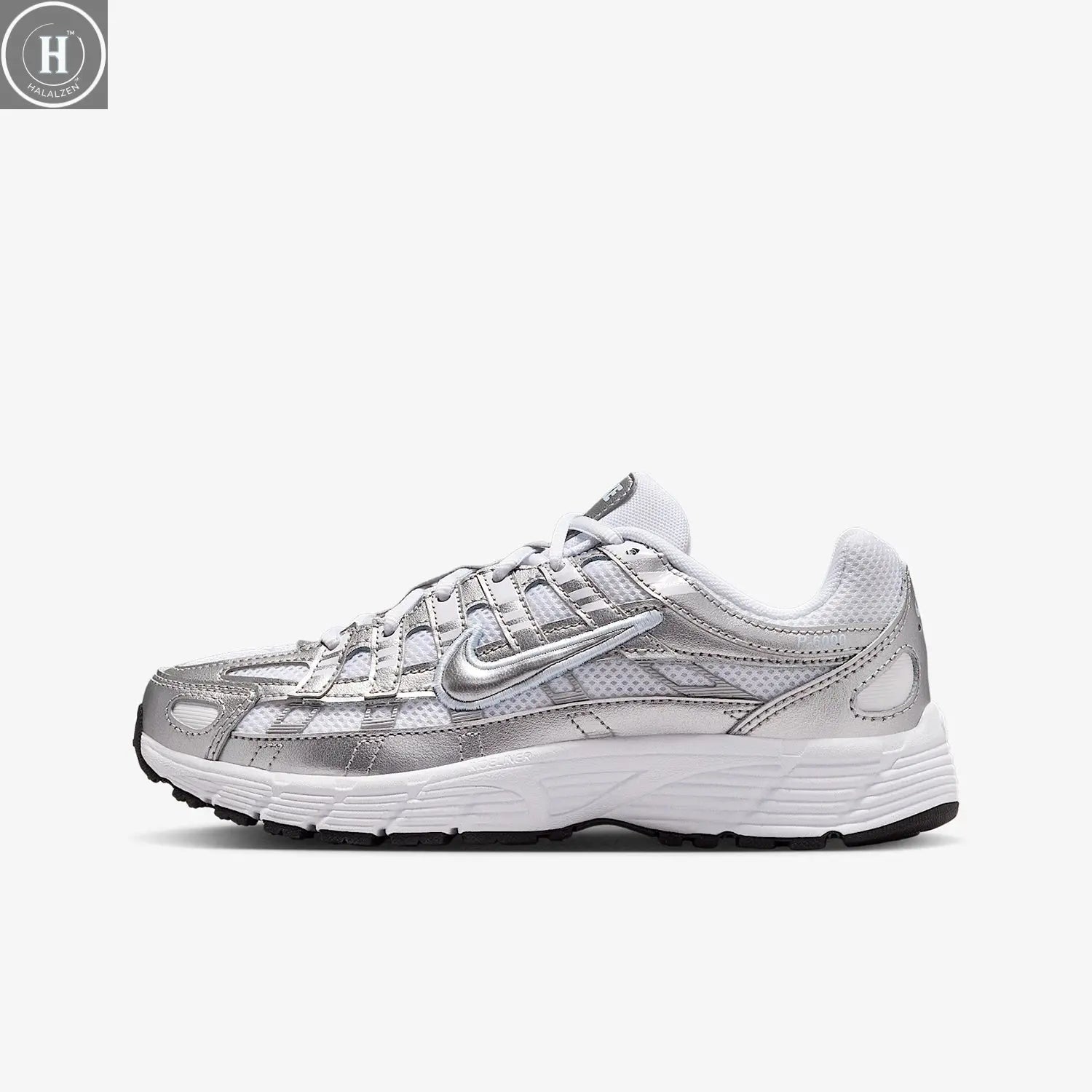 Nike genuine P-6000 children's cushioned retro sports breathable dad shoes HV5064-101 HALALZEN