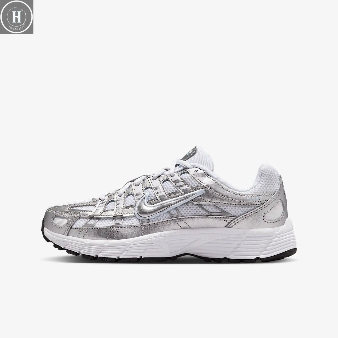 Nike genuine P-6000 children's cushioned retro sports breathable dad shoes HV5064-101 HALALZEN