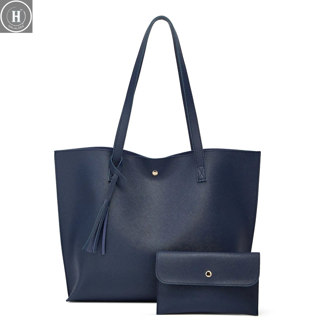 High-capacity ladies business tote bag new fashion handbag cross-border trend ladies shoulder bag large document bag HALALZEN