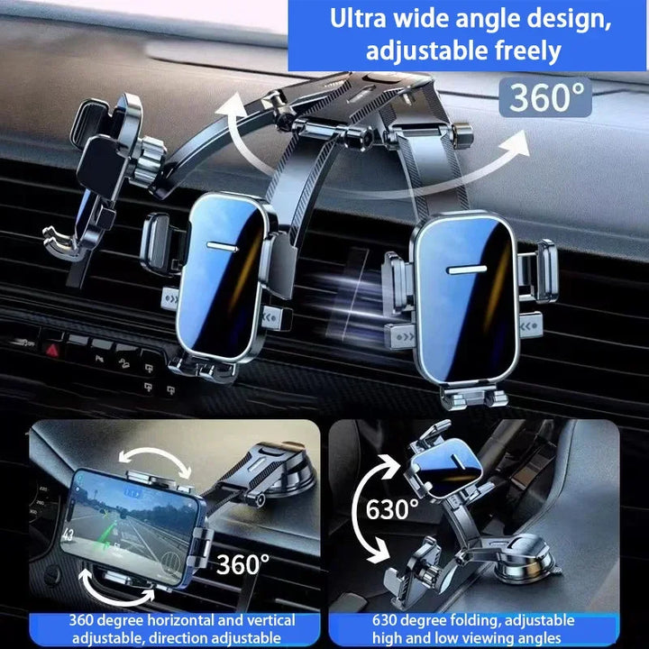 New 360 °   Rotating Air Vent Car Phone Mount – Universal Smartphone Holder