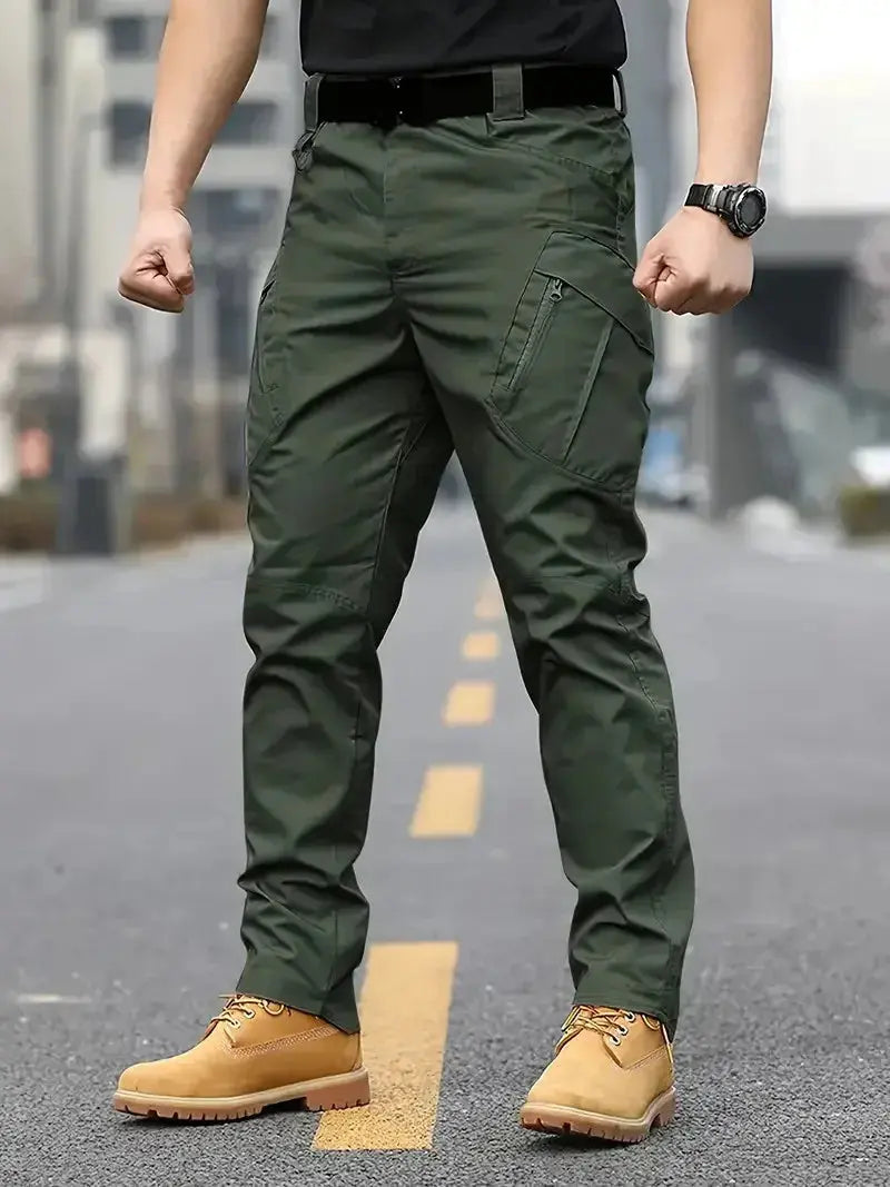 Cargo pants men's underpants underpants pant El Pants Large Size bottom ankle twill pants work adjustment fit easy pants Halalzen UK