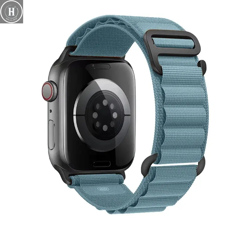 for Apple watch Straps 45mm 46mm 49mm 42mm iwatch Band 44mm 40mm Nylon Alpine bracelet correa Series 10 9 8 7 6 11 SE Ultra 2 3 HALALZEN