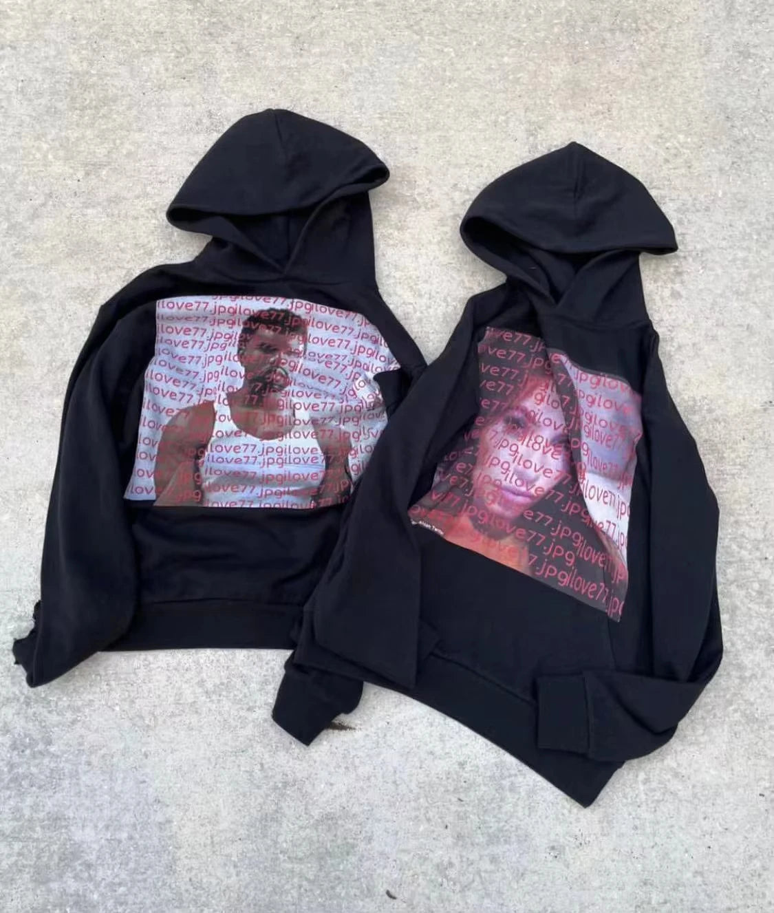 2025 Retro Hoodie Sweatshirt Y2k Gothic Clothing Personalized Pattern Printed Pullover Casual Fashion Men's Harajuku Street Wear