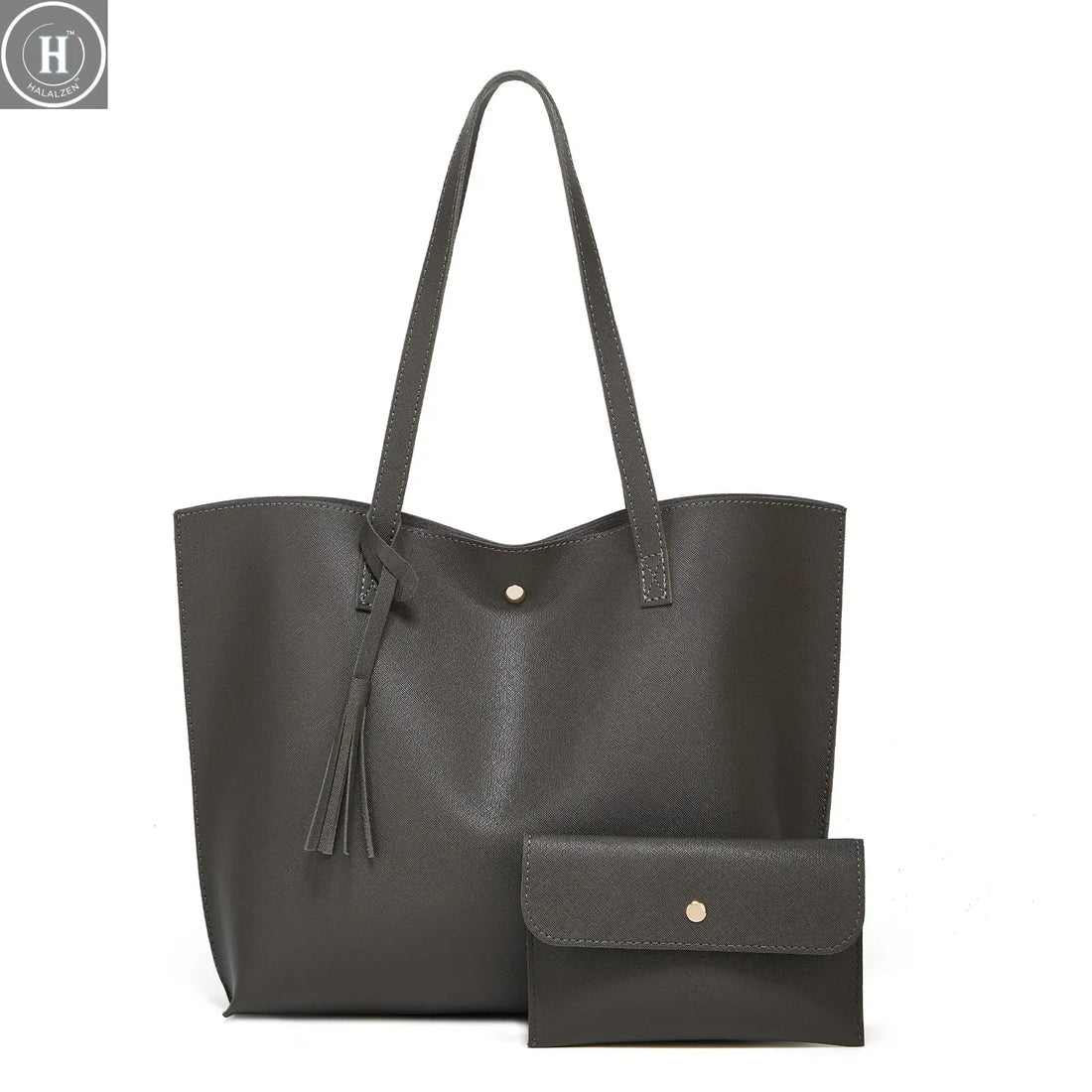 High-capacity ladies business tote bag new fashion handbag cross-border trend ladies shoulder bag large document bag HALALZEN