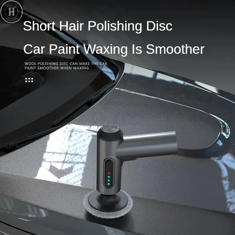 Car Polisher Handheld Wireless Polisher Car Polishing Waxing Machine Power Tool for Car Cleanig Waxing Repair Car Accessories HALALZEN
