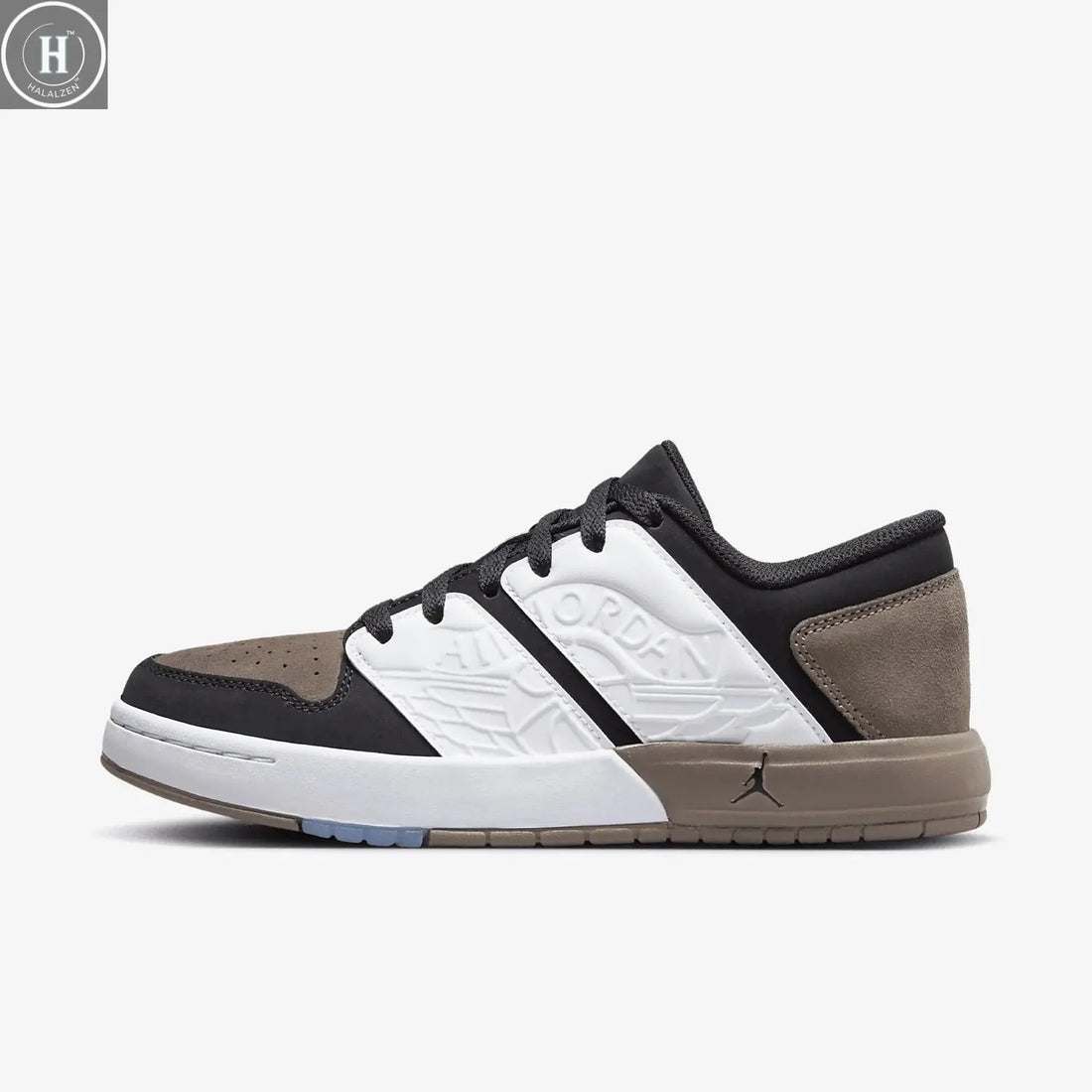 Nike genuine Air Jordan GS women's children's cushioned casual shoes FB4412-102 HALALZEN