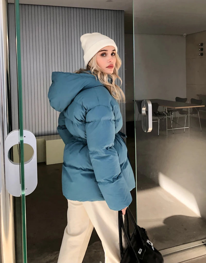 2024 Women Winter Jacket coat Stylish Thick Warm fluff Parka Female water proof outerware coat New Hot