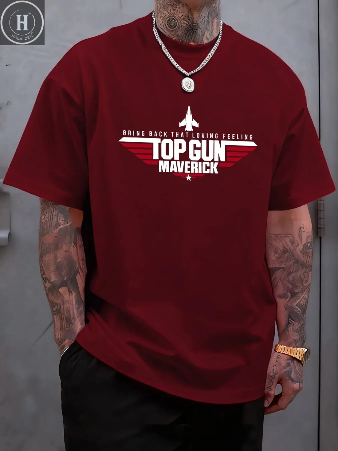Top Gun Maverick Printing T Shirts Man Cotton Fashion T-Shirt Unisex Casual Oversize Clothes Soft Summer Trendy Street Tops HALALZEN