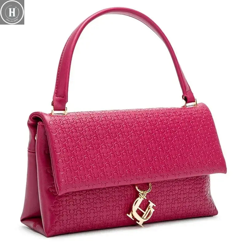 CH Women's Shoulder Bag Detachable Chain Light Luxury Underarm Bag Fashion Simple Large Capacity Solid Color Shoulder Strap HALALZEN