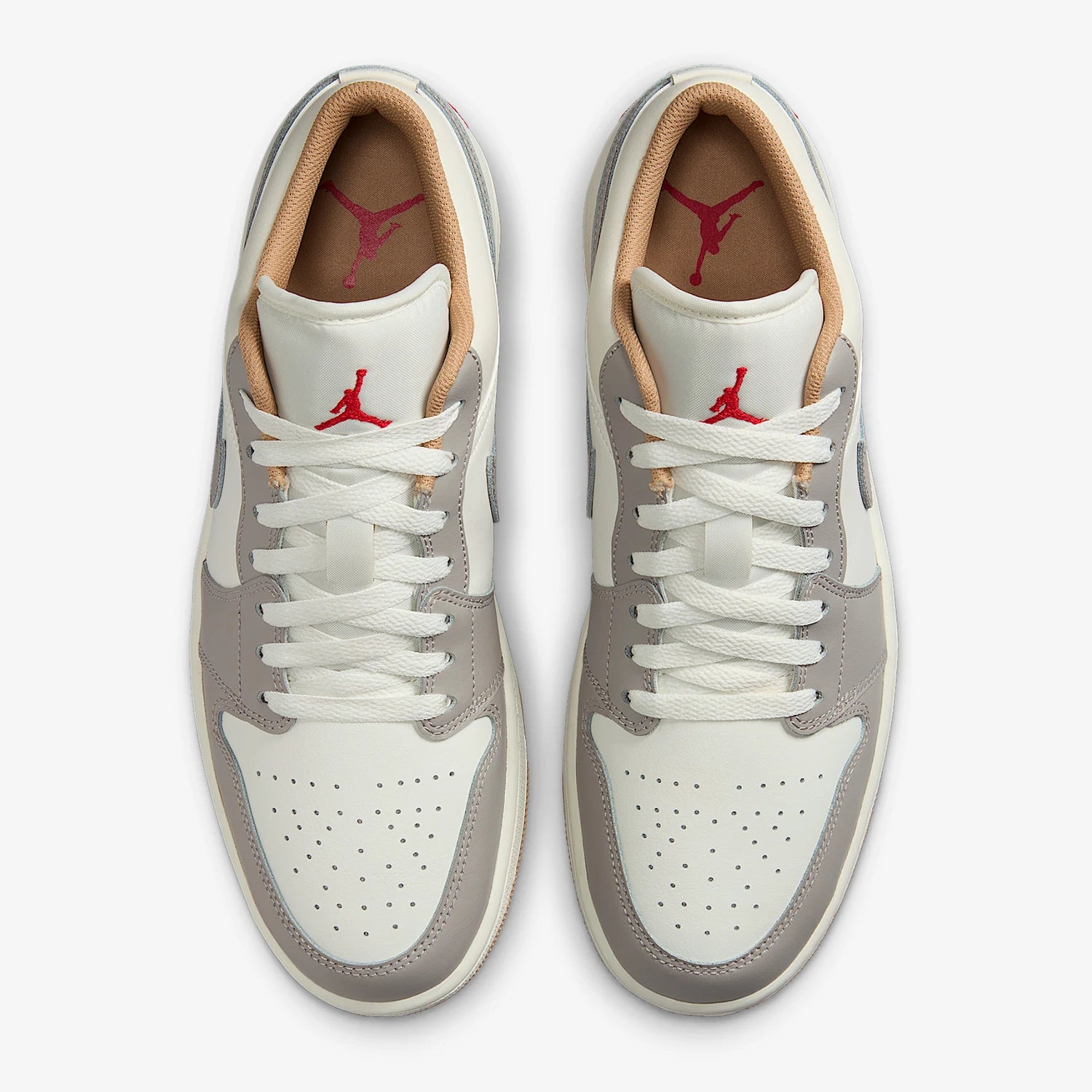 Nike Authentic JORDAN Men's Cushioned Classic Low-Top Lightweight Basketball Shoes 553558-169