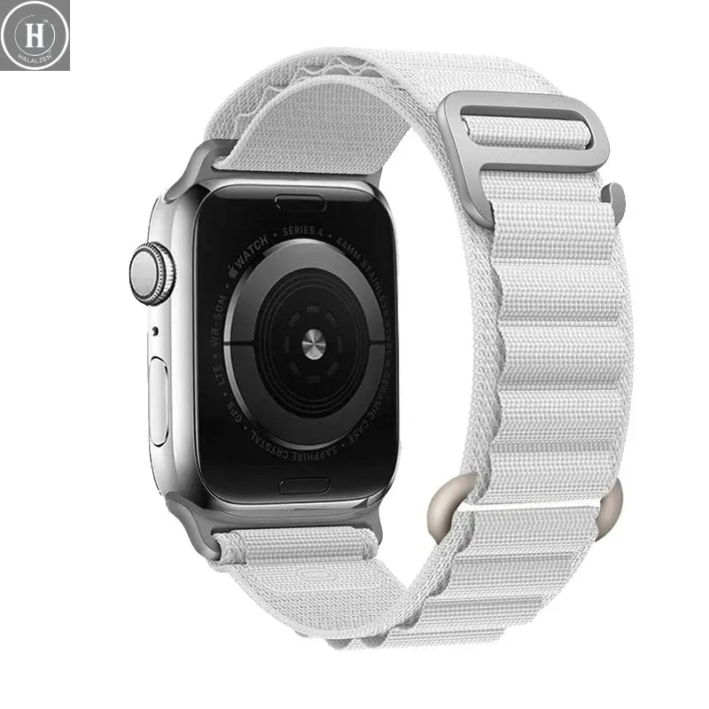 for Apple watch Straps 45mm 46mm 49mm 42mm iwatch Band 44mm 40mm Nylon Alpine bracelet correa Series 10 9 8 7 6 11 SE Ultra 2 3 HALALZEN