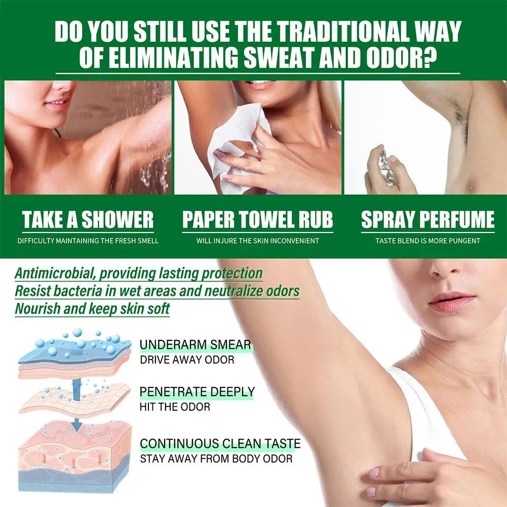 Natural Underarm Deodorant Cream