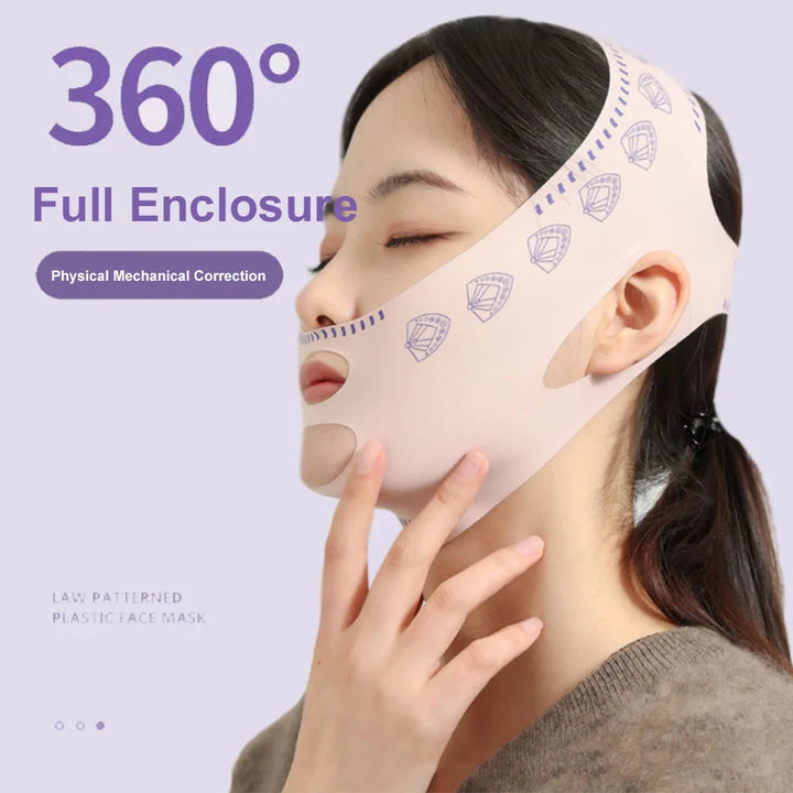 V Face Shaper Lift Massager Double Chin Cheek Slimming Bandage V-Shaper Lifting Mask Anti Wrinkle Skin Care Tool Lift Up Strap