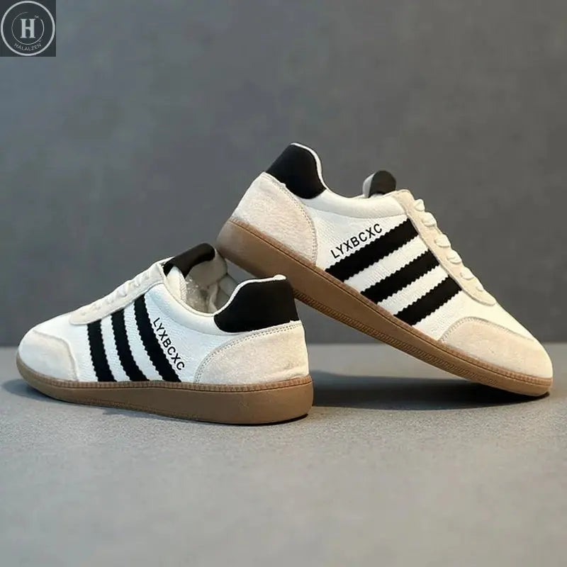 Hot Selling Leather Shoes Running Men Casual Skate Shoes Sneakers Summer Trainers Board Shoes Free Shipping 2025 New Breathable Halalzen UK