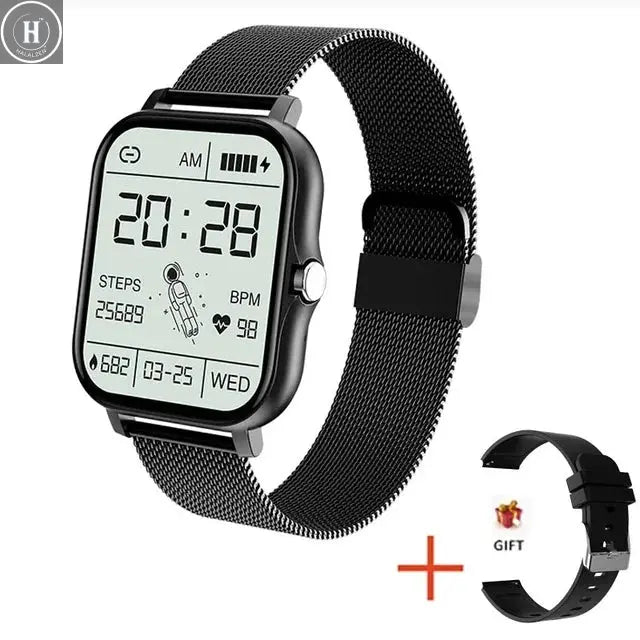 Sport Smart Watch Fitness Clock Health Monitor Waterproof Smartwatch Bluetooth Call Watches for Men Women IOS Android Phone 2025 HALALZEN