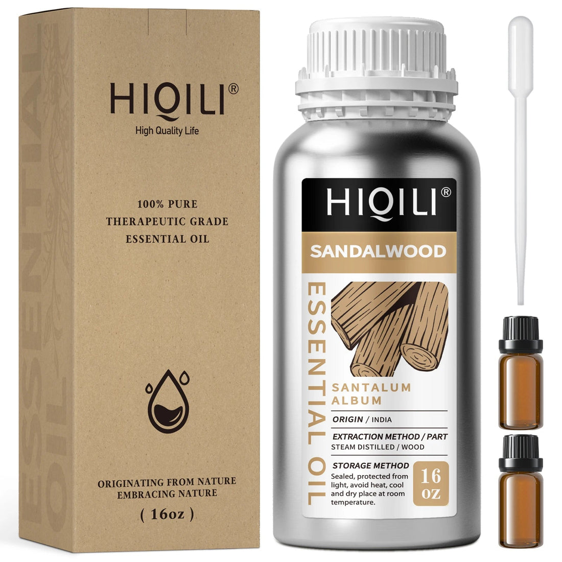 HIQILI 500mL Essential Oil, Cinnamon Peppermint Rosemary Vanilla Lavender Oil for DIY Candle& Soap Aomatherapy Diffuser Massage HALALZEN