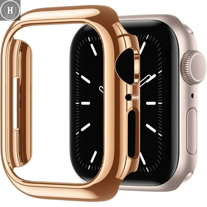 Case for Apple Watch 45mm 41mm 40mm 44mm 42mm 46mm Protective Cover Matte Hard PC Bumper Frame No Glass iWatch 10 SE 9 8 7 6 5 4 HALALZEN