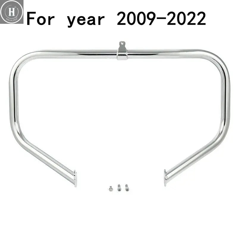 Motorcycle Bumper Engine Guard Highway Crash Bar For Harley Touring Road King Street Electra Glide FLHT FLTR 1997-2008 2009-2024 HALALZEN