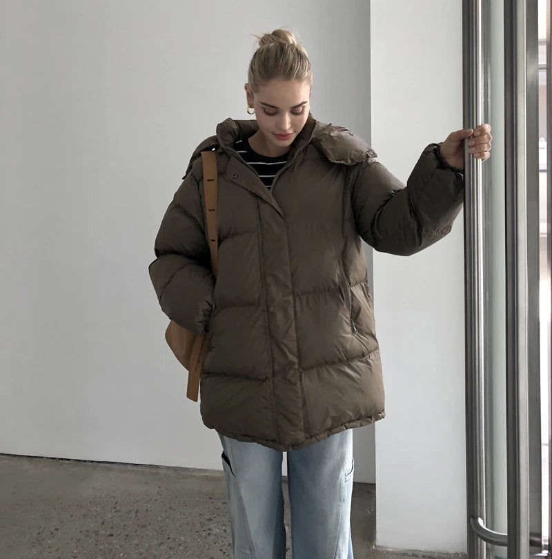 2024 Women Winter Jacket coat Stylish Thick Warm fluff Parka Female water proof outerware coat New Hot