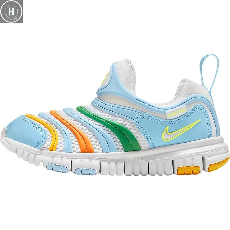 Nike Authentic Dynamo Free BR PS Small Kids' Large Mesh Sports Shoes HF5749-101 HALALZEN