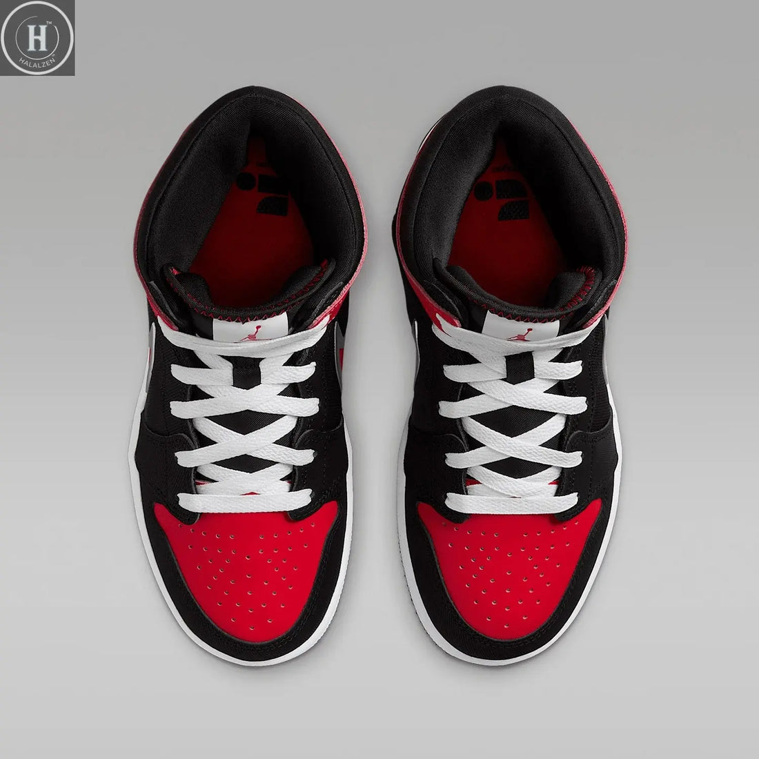 Nike Authentic JORDAN GS Girls Mid-Top Basketball Shoes FQ1281-006 HALALZEN