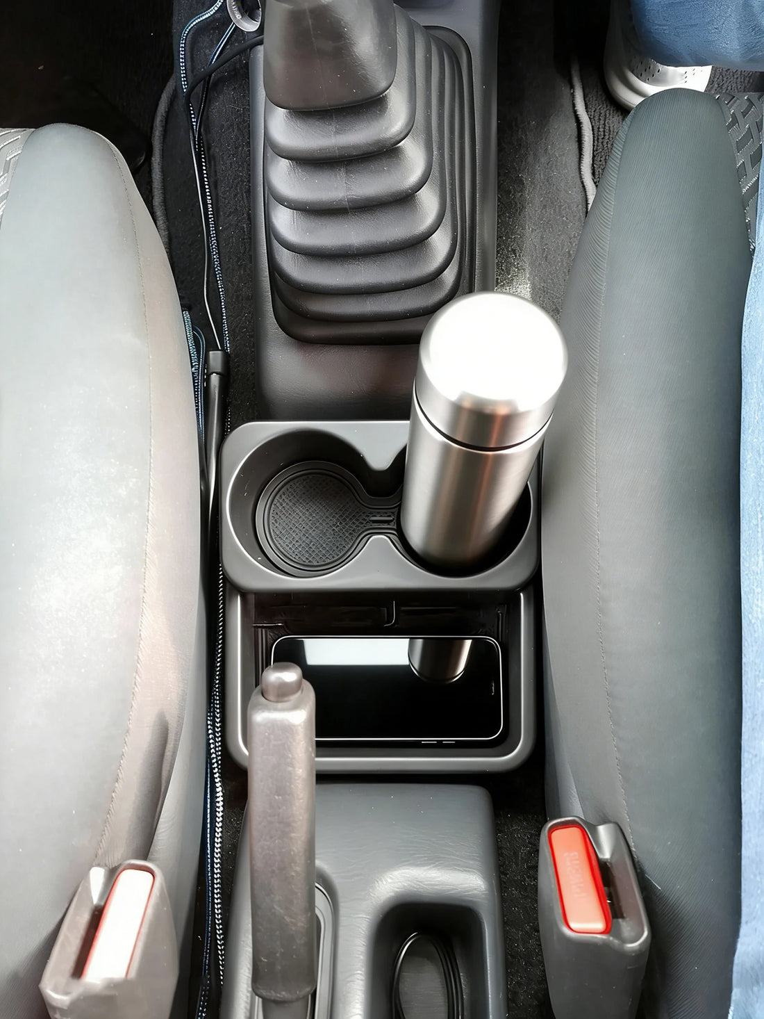 Car Gear Shifter Storage Box Center Console Stowing Tidying Organizer Insert Tray For Suzuki Jimny 1998-2018 Accessories