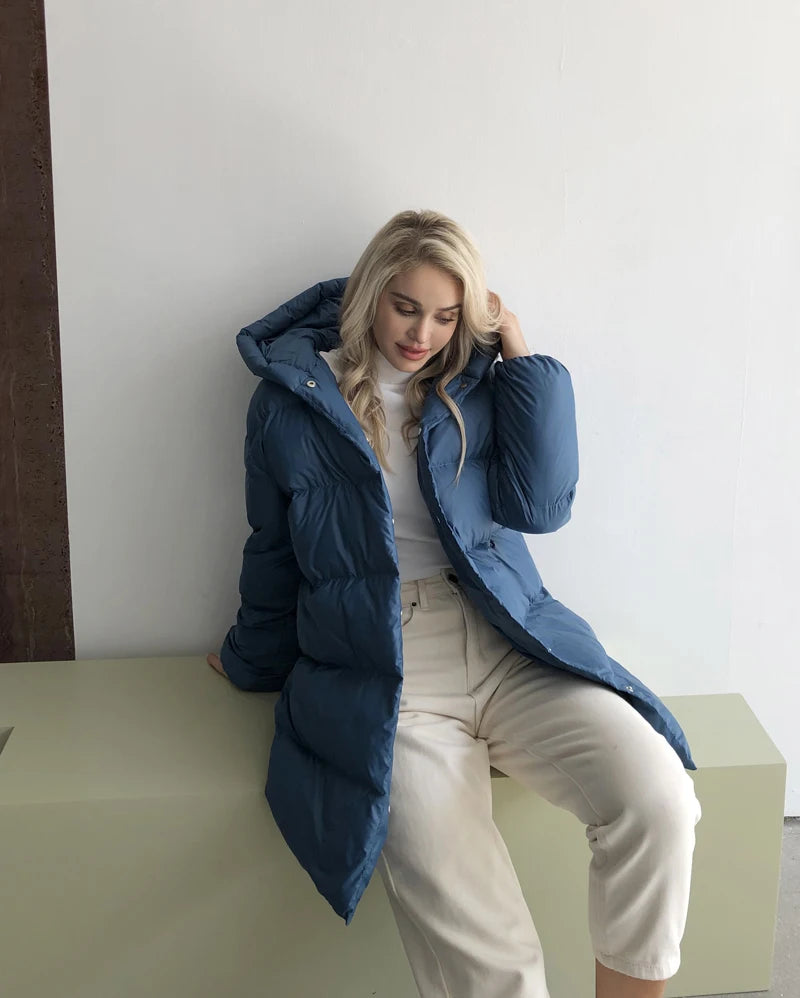 2024 Women Winter Jacket coat Stylish Thick Warm fluff Parka Female water proof outerware coat New Hot